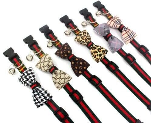 Luxury Collars with Bow Ties
